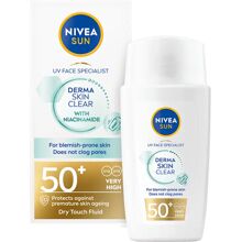 Nivea Sun UV Derma Skin Clear Dry Touch Spf 50+