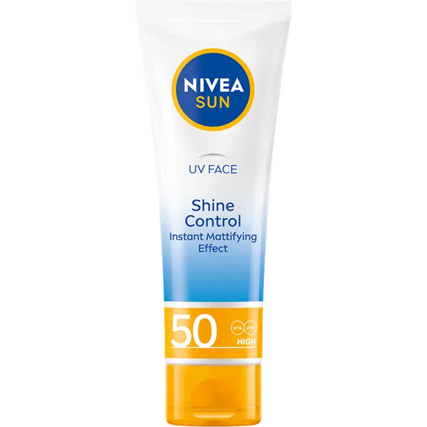 Nivea Sun UV Face Shine Control Cream Spf 50 (Bild 2 av 2)