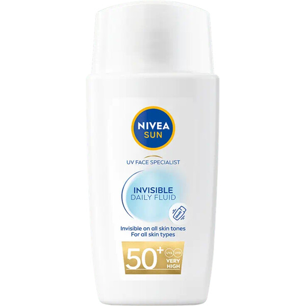 Nivea Sun UV Invisible Daily Fluid Spf 50+ (Bild 2 av 2)