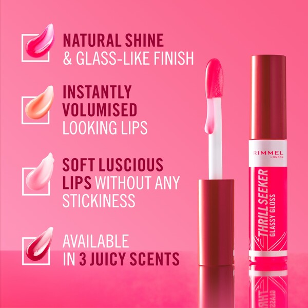 Rimmel Thrill Seeker Glassy Gloss (Bild 7 av 7)