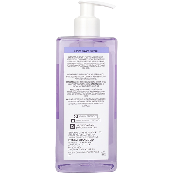 Sunday Rain Sleep Easy Body Wash (Bild 2 av 2)