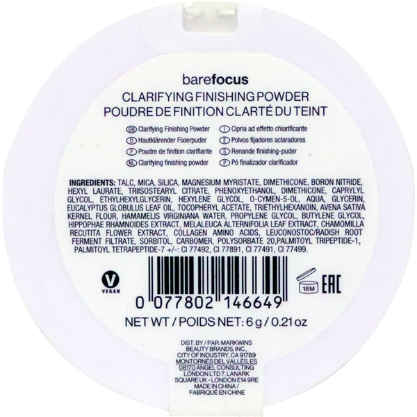 Bare Focus Clarifying Finishing Powder (Bild 5 av 5)