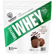 900 gram - Lifestyle Whey Protein - Tripple Chocolate