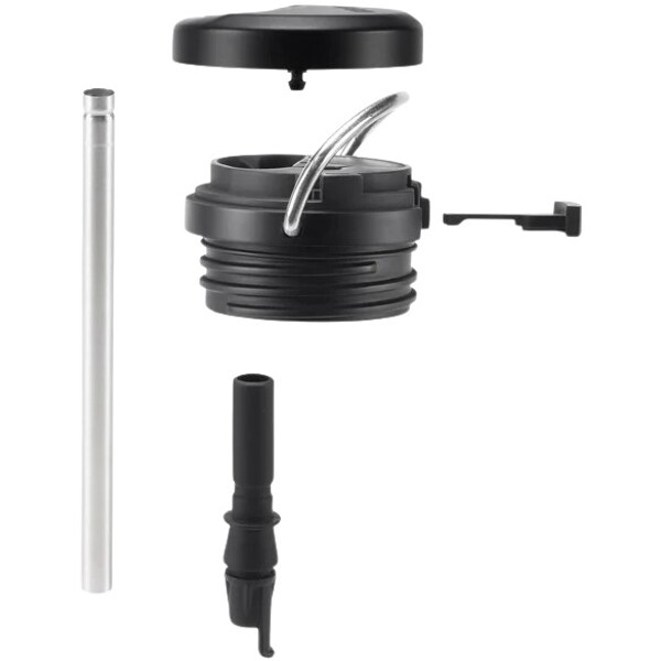 Klean Kanteen Twist Cap w/ Straw Kit Black (Bild 3 av 3)