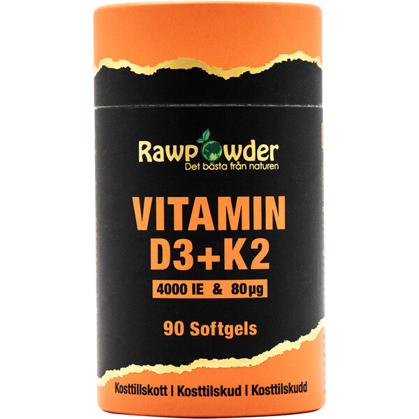 Vitamin D3 4000 + K2 80μg