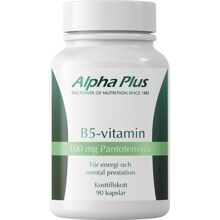 Alpha Plus B5-vitamin 90 kapslar