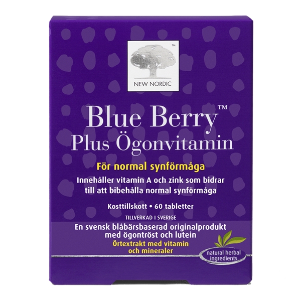 New Nordic Blue Berry Plus Ögonvitamin (Bild 1 av 2)