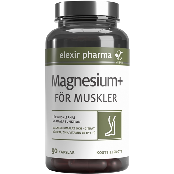 Elexir Pharma Magnesium+ För muskler