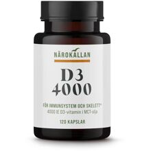 Närokällan D3 4000 IE 120 kapslar