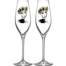 Let´s celebrate you - All About You Champagneglas 2-pack