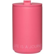 Design Letters Insulated Cup Cherry Pink