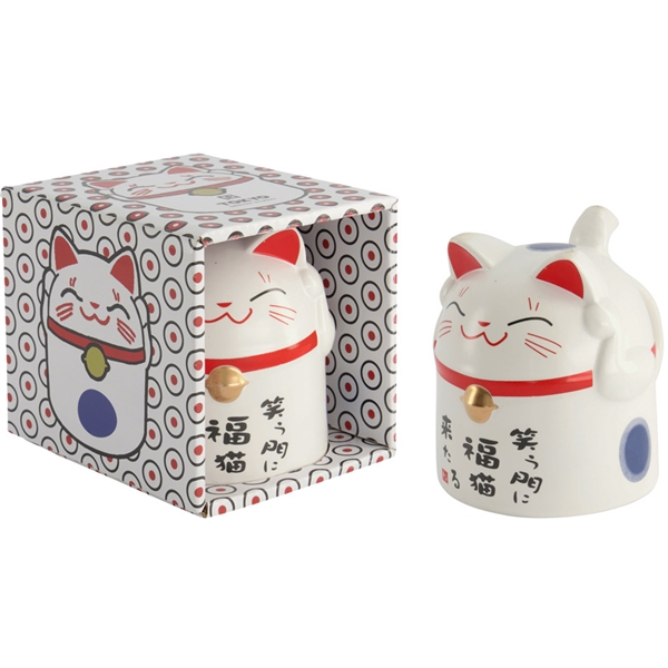 Kawaii Lucky Cat Mug 350ml (Bild 3 av 3)