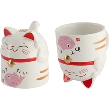 Pink - Kawaii Lucky Cat Mug 350ml