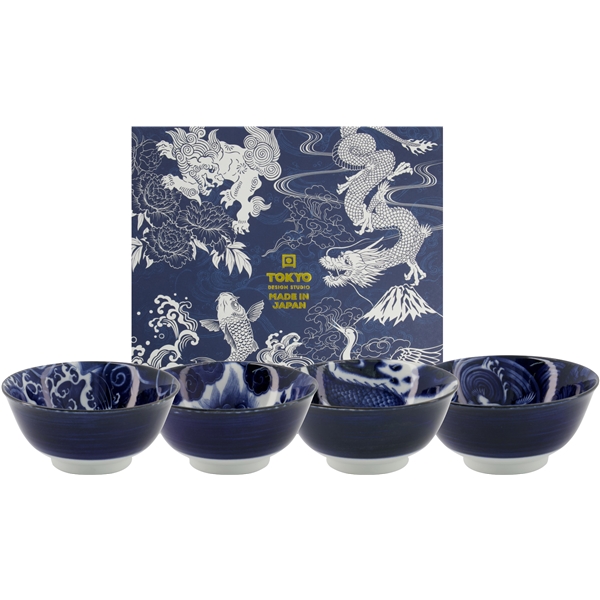 Mixed Bowls Japonism Giftset 4-pack 500ml (Bild 2 av 2)