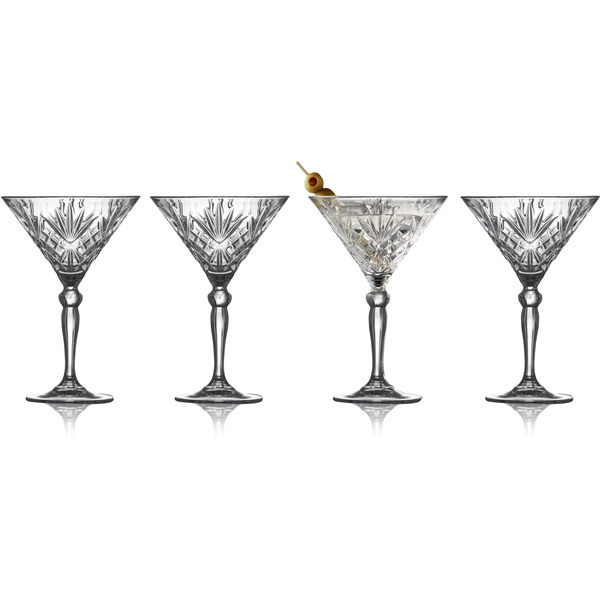 Melodia Cocktailglas Krystal 21 cl cl 4-pack (Bild 1 av 5)