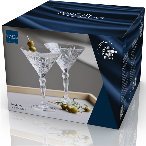 Melodia Cocktailglas Krystal 21 cl cl 4-pack (Bild 5 av 5)