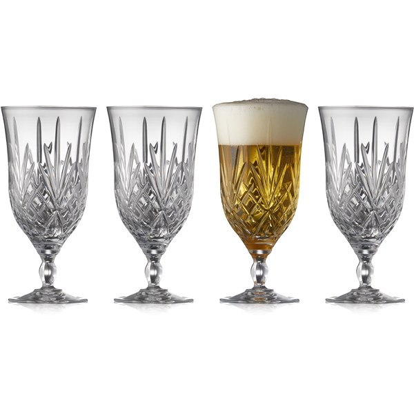 Melodia Ölglas Krystal 40 cl 4-pack (Bild 1 av 7)