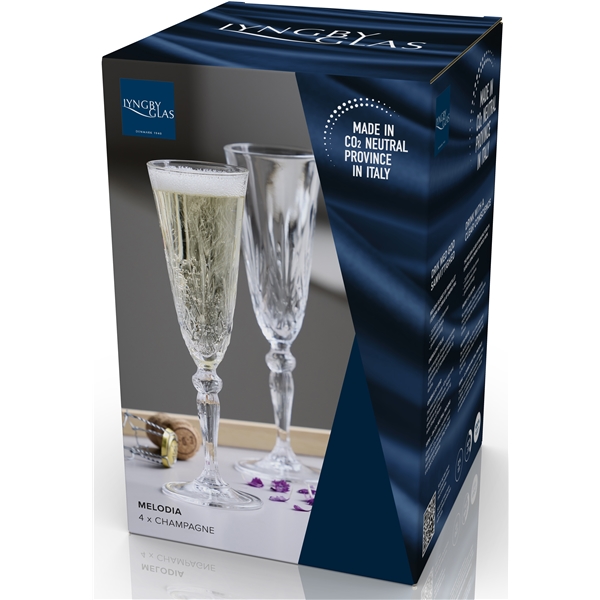 Melodia Champagneglas Krystal 16 cl 4-pack (Bild 5 av 5)