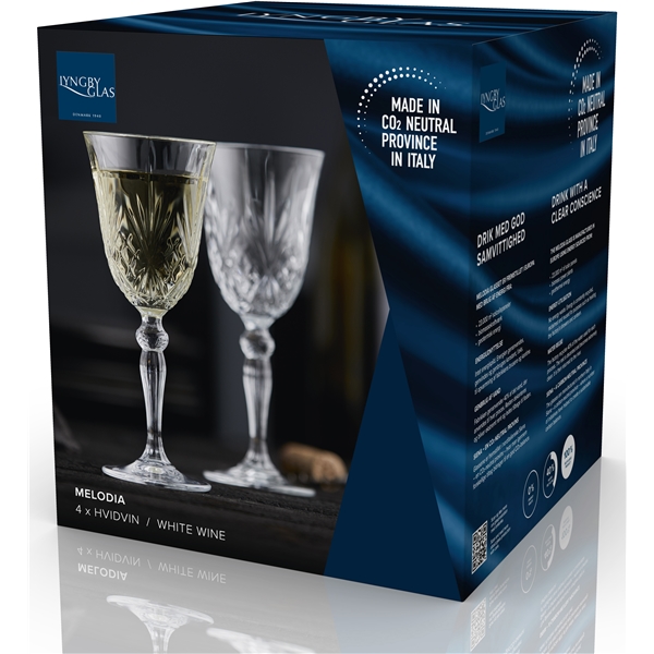 Melodia Vittvinsglas Krystal 21 cl 4-pack (Bild 10 av 10)