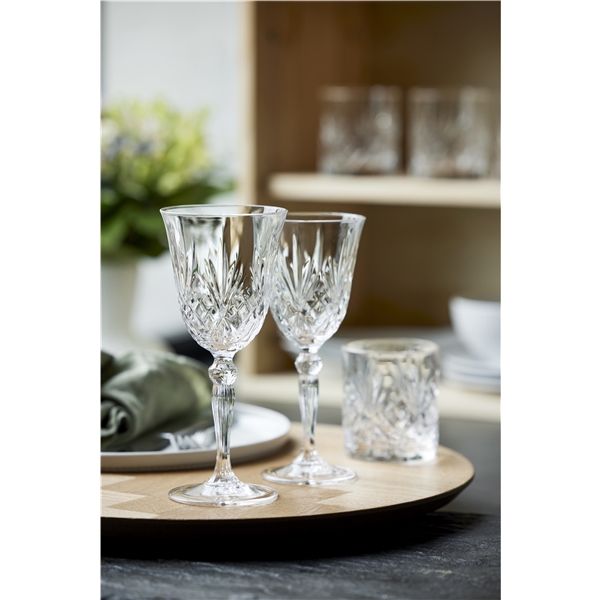 Melodia Vittvinsglas Krystal 21 cl 4-pack (Bild 3 av 10)