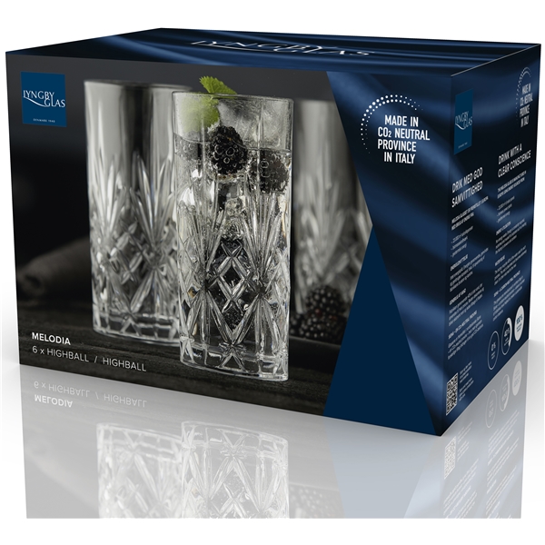 Melodia Highball Krystal 36 cl cl 6-pack (Bild 8 av 8)