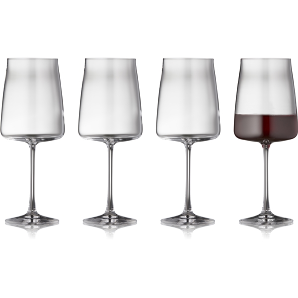 Zero Rödvinsglas Krystal 54 cl 4-pack (Bild 1 av 7)