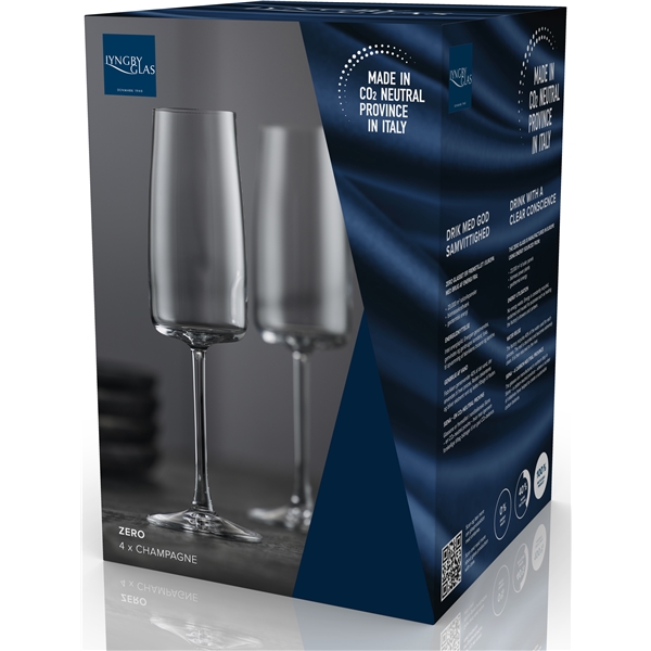 Zero Champagneglas Krystal 30 cl 4-pack (Bild 5 av 5)