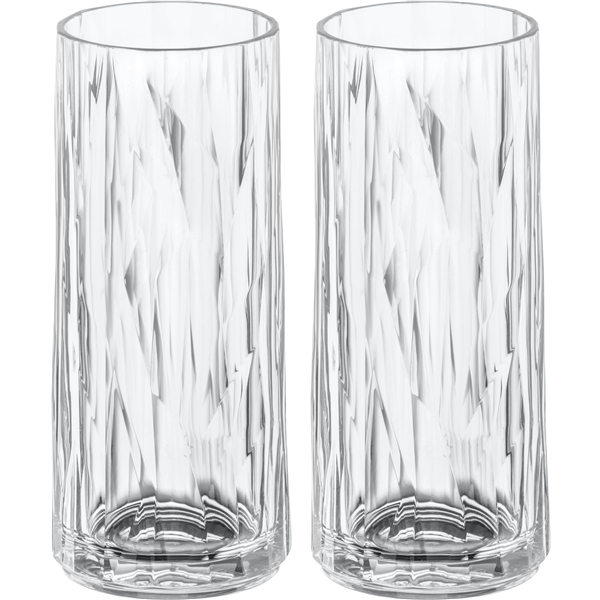 Club No. 3 Longdrinkglas Plast 250 ml 2-pack (Bild 1 av 4)