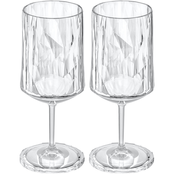 Club No. 4 Rödvinsglas Plast 300 ml 2-pack (Bild 1 av 5)