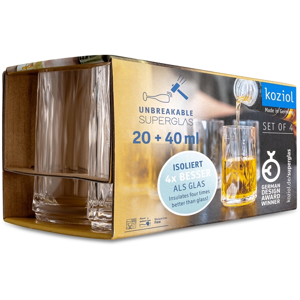 Club No. 7 Shotglas Plast 40 ml 4-pack (Bild 2 av 5)