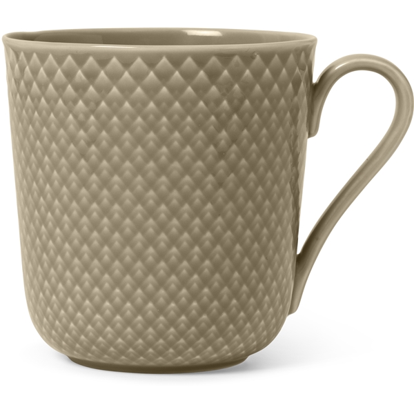 Lyngby Rhombe Earth Mugg med handtag 39 cl (Bild 1 av 3)