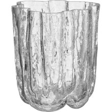 Crackle Vase 12,5 cm Klar