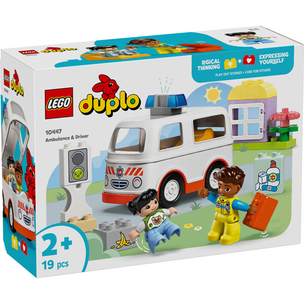 10447 LEGO Duplo Ambulans & Förare (Bild 1 av 5)