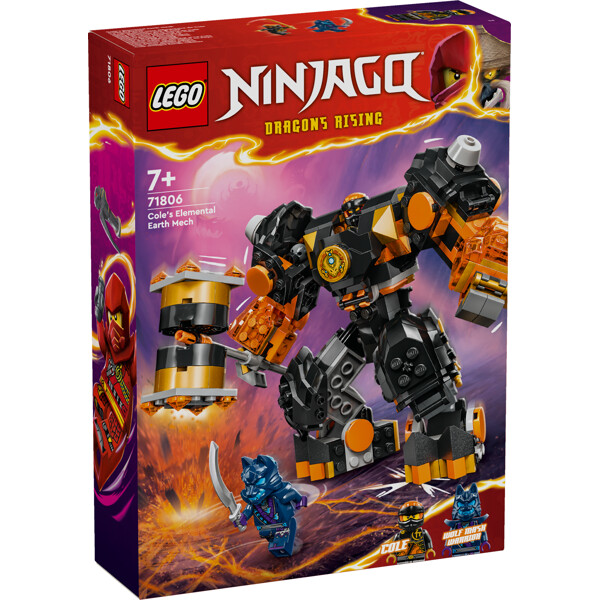 71806 LEGO Ninjago Coles Elementjordrobot (Bild 1 av 6)