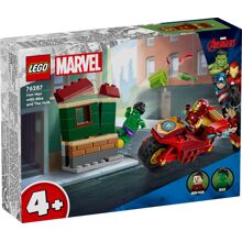 76287 LEGO Iron Man med Motorcykel och Hulk