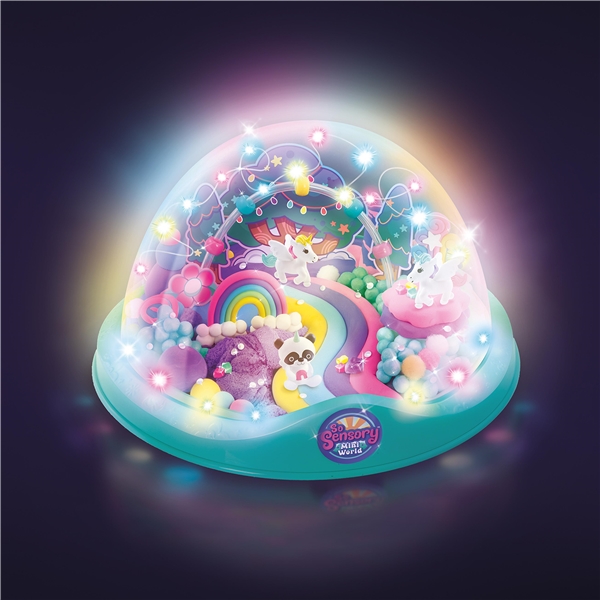 So Sensory Light-Up Unicorn World Dome (Bild 5 av 6)