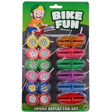 Bike Fun Spoke Reflector Set 18 Delar