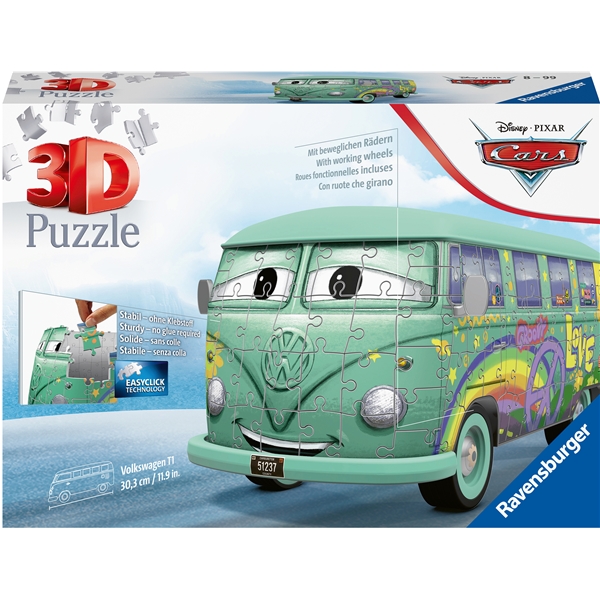 Pussel 3D 162 Bitar Volkswagen T1 Cars Fillmor (Bild 1 av 2)