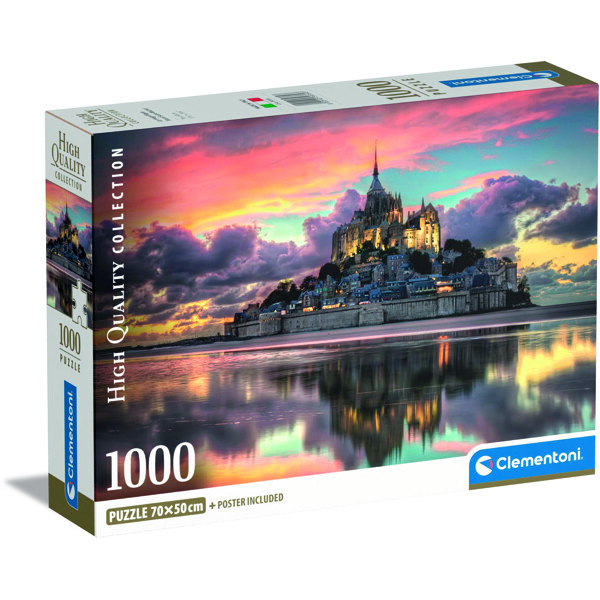 Pussel 1000 Bitar CB Mont Saint-Michel (Bild 1 av 4)