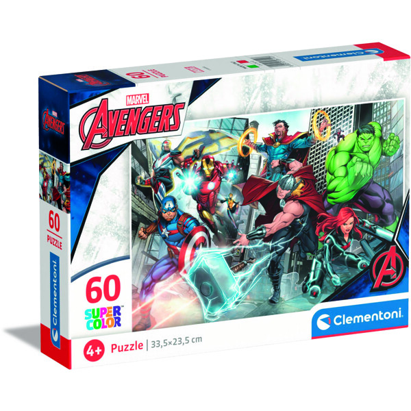 Pussel 60 Bitar CB Avengers (Bild 1 av 4)