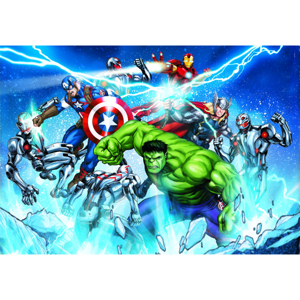 Pussel 104 Bitar CB Avengers (Bild 2 av 4)