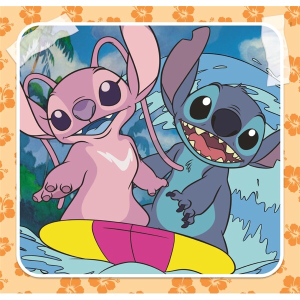 Pussel 3 x 48 Bitar CB Disney Stitch (Bild 4 av 4)