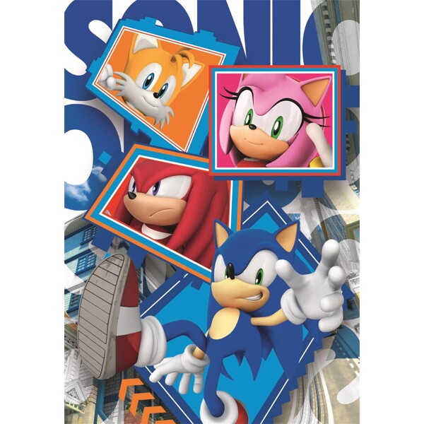 Pussel 104 Bitar CB Sonic (Bild 1 av 2)