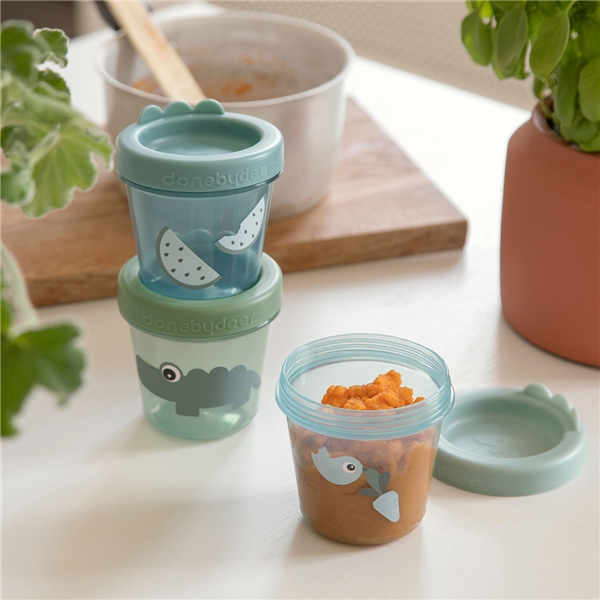 Done By Deer Baby Food Container 3-p (Bild 3 av 3)