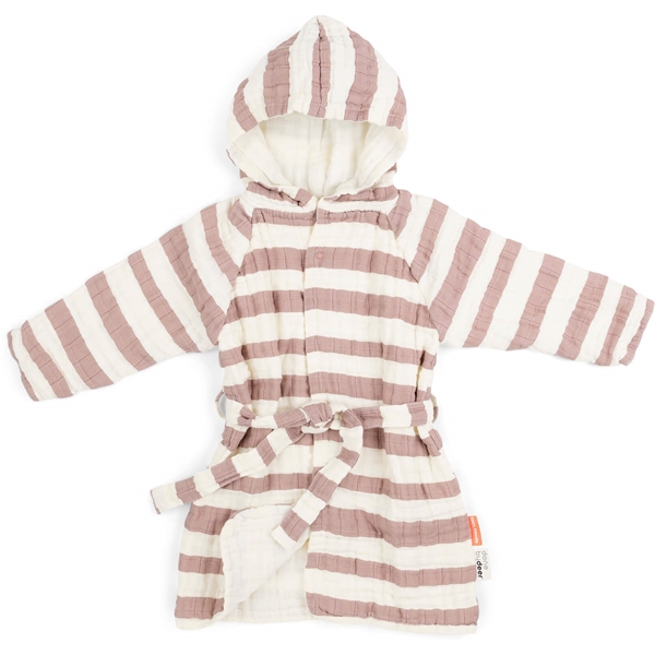 Done by Deer Bathrobe Stripes 3-4Y