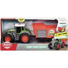 Dickie Toys Fendt Traktor med Trailer