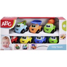 ABC City Team 7-Pack Leksaksbilar