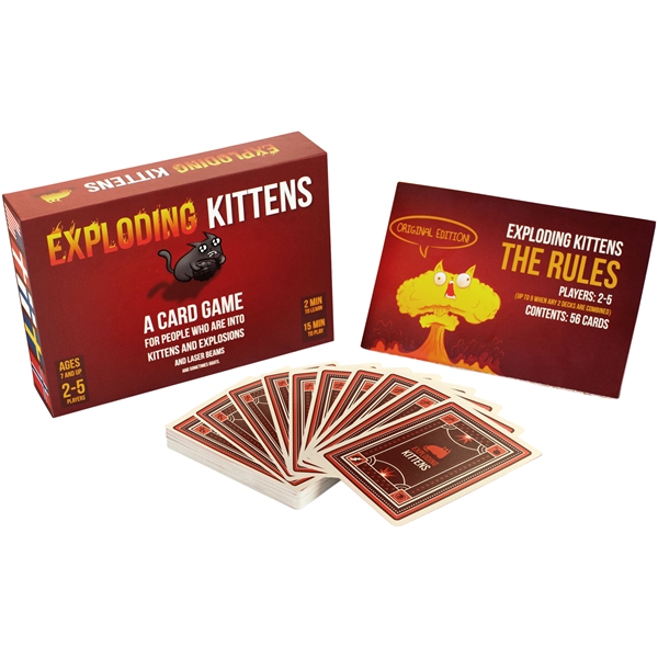 Exploding Kittens Nordic Original Edition (Bild 2 av 3)