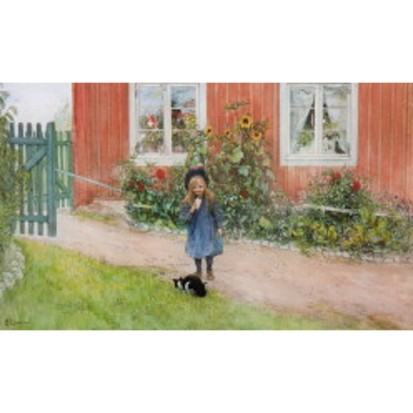 Pussel 1000 Bitar Carl Larsson Brita & Katten (Bild 2 av 2)