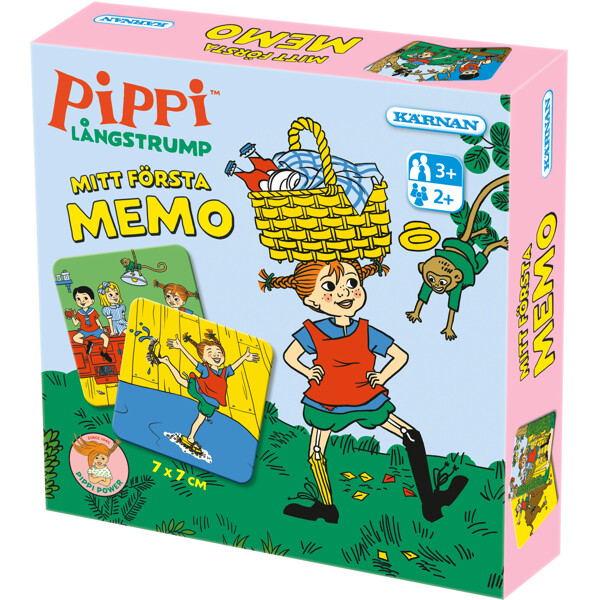 Mitt Första Memo Pippi Långstrump (Bild 1 av 2)